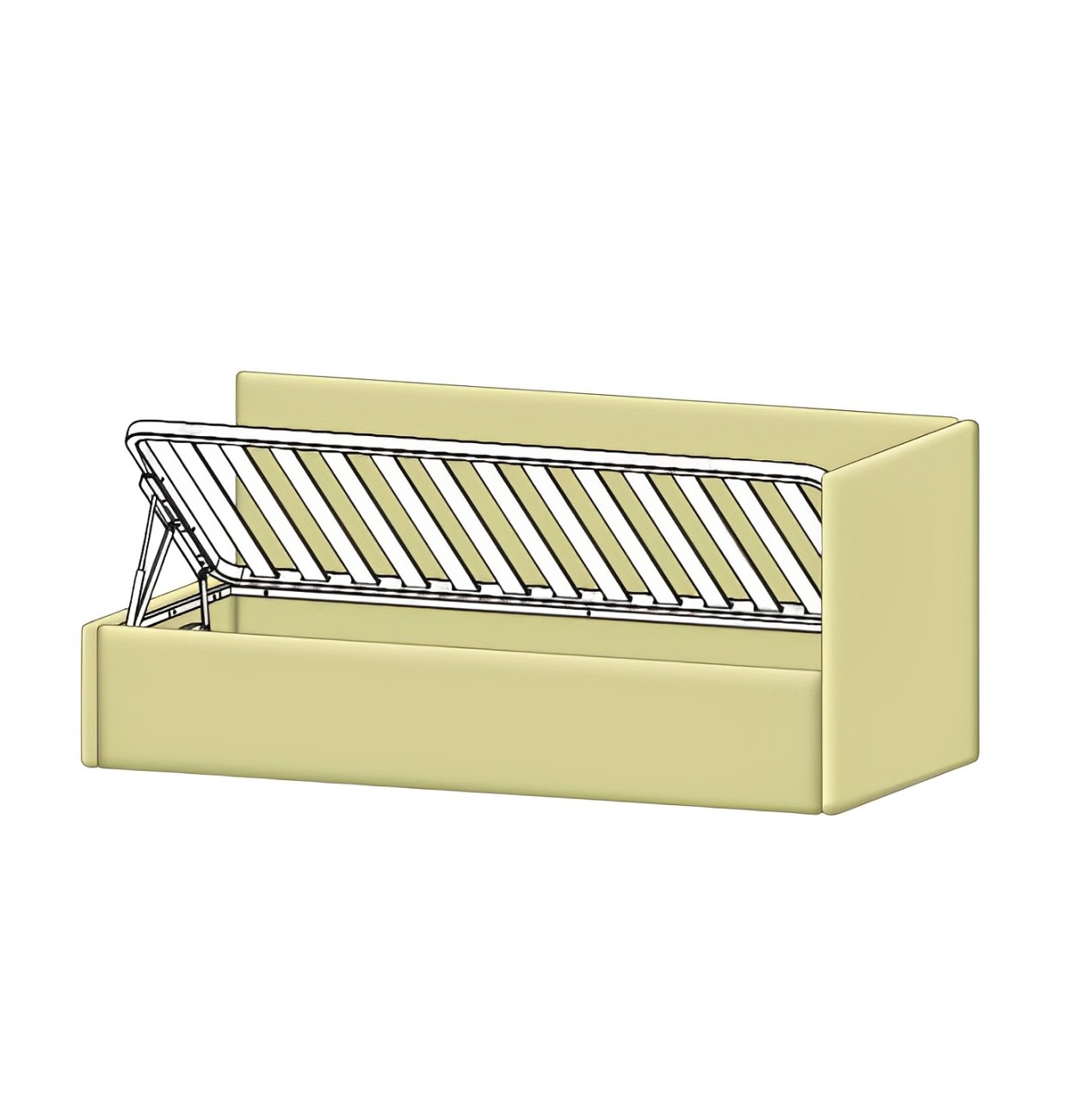 Sofabett Flat mit Stauraum #2