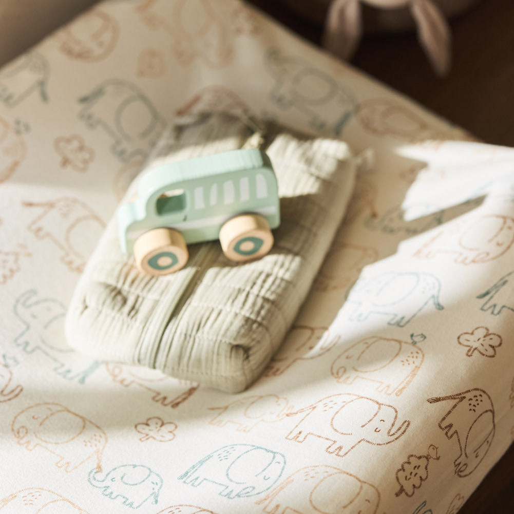 Wickelkissenbezug Elephant Tales 3