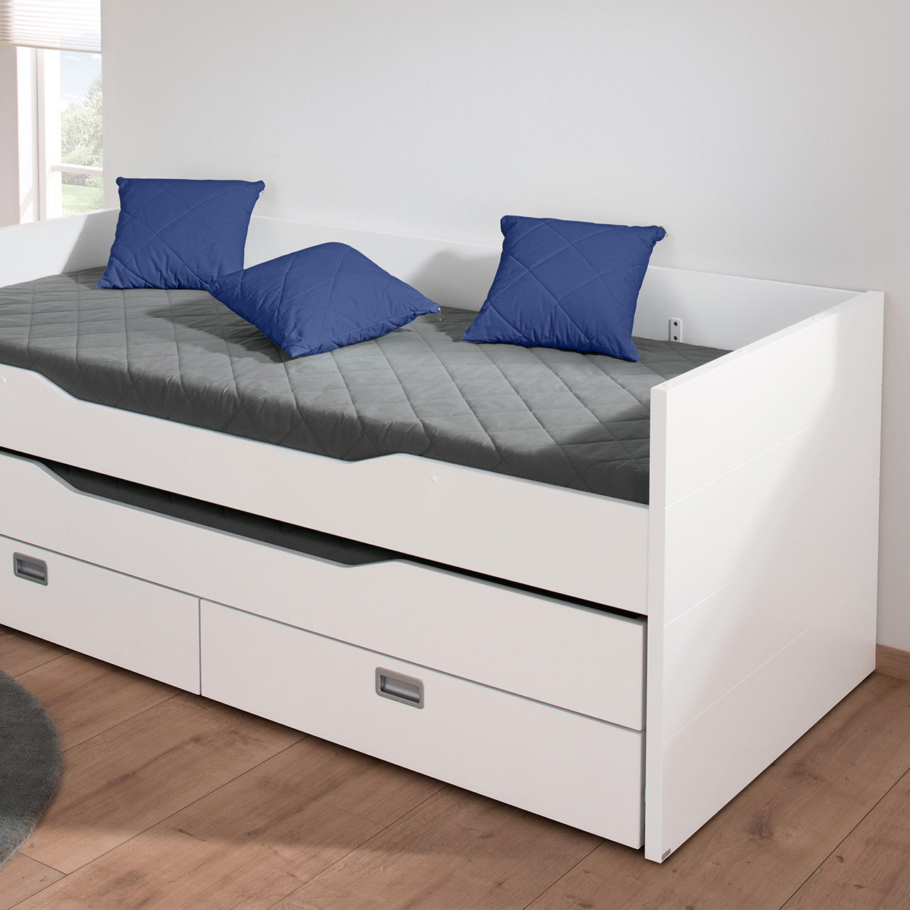 Partykissen aus Baumwolle Dunkelblau