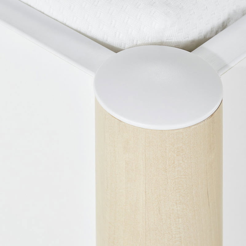 Bett Ylvie Weiss, 90 x 200 cm 5