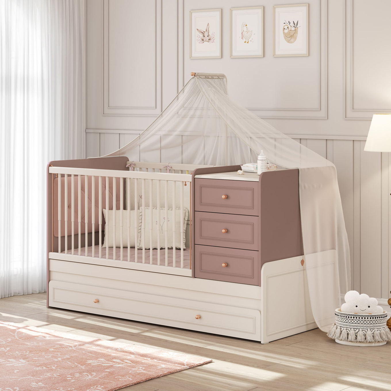 Babybett Elegance Umbaubar #2