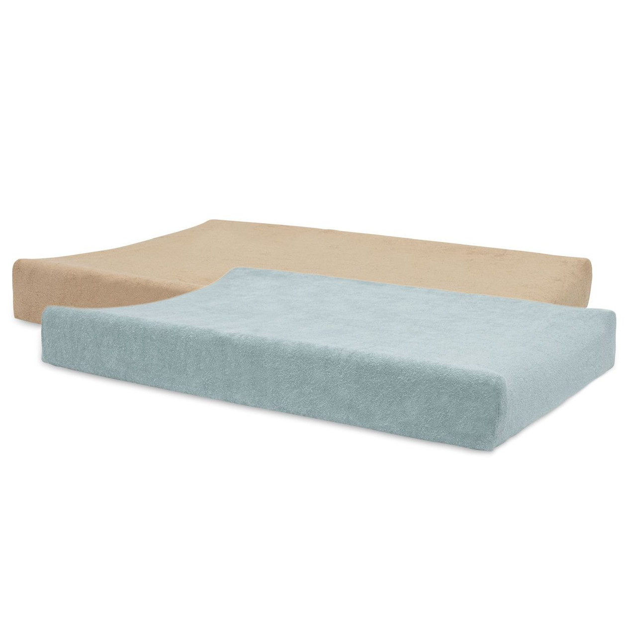 Wickelkissenbezug Frottee Sea Green Biscuit 2er Pack