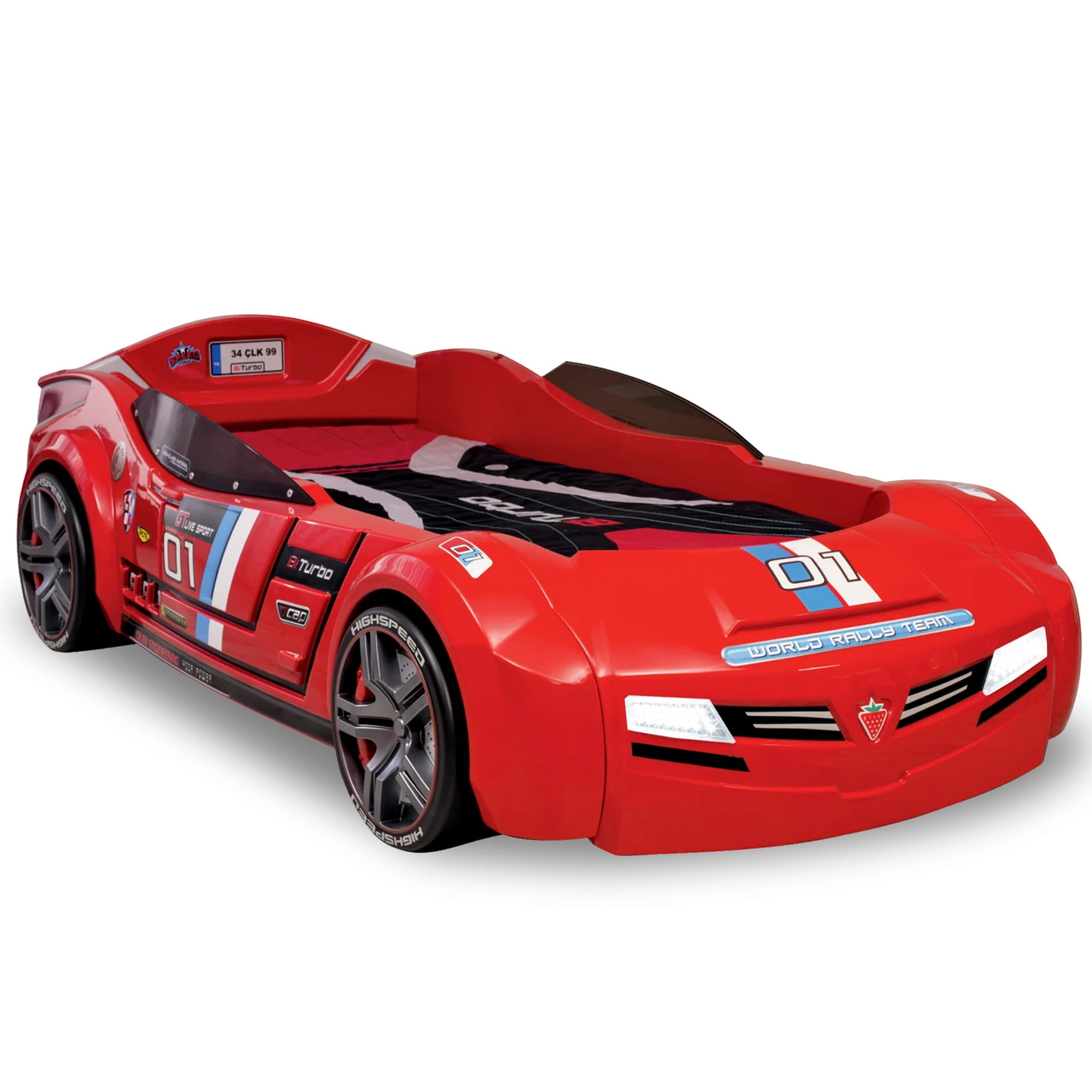 Autobett Biturbo Rot