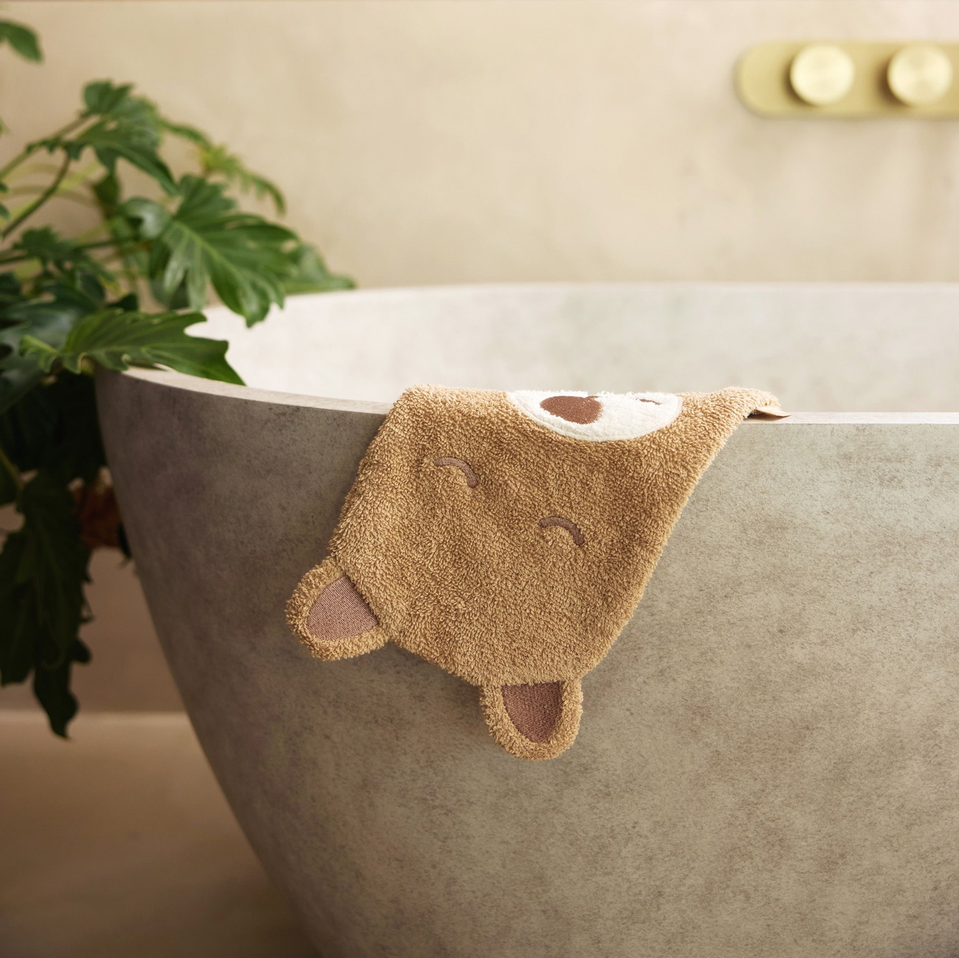 Waschhandschuh Frottee  Bär #2