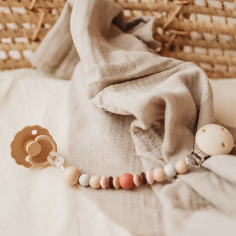 Tuch Muslin Klein Grau #2