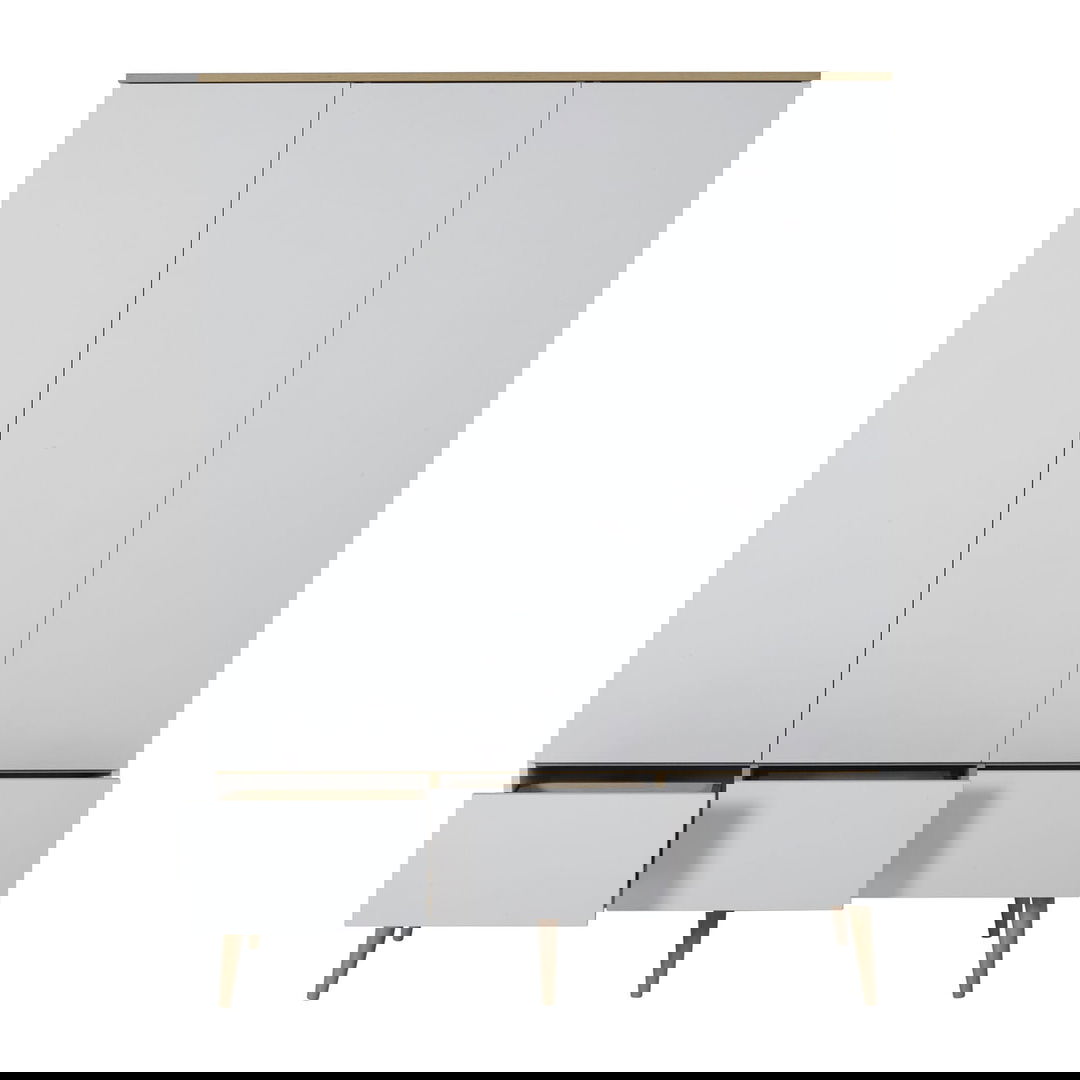 Kleiderschrank Flow Weiss, 3-türig 5