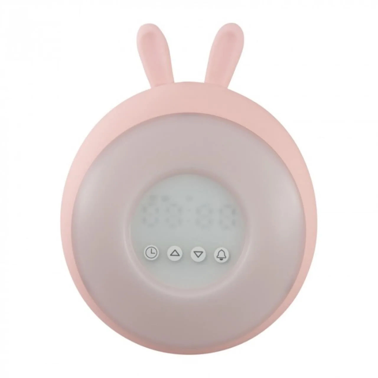 Wecker / LED Lampe Hase Pink