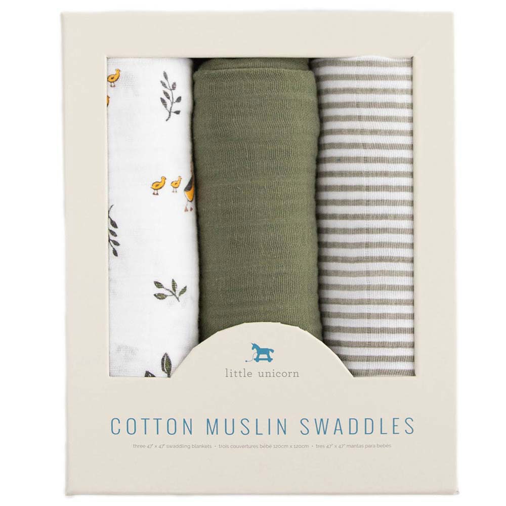 Pucktücher Forest Friends II 3er-Set 4