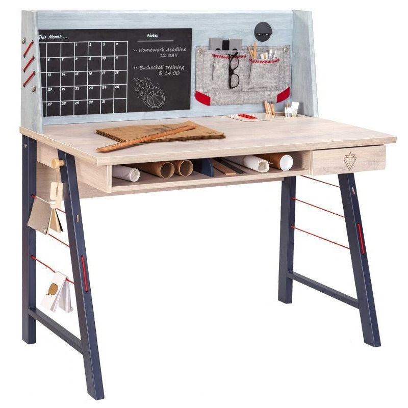 Schreibtisch Trio Klein mit Aufsatz