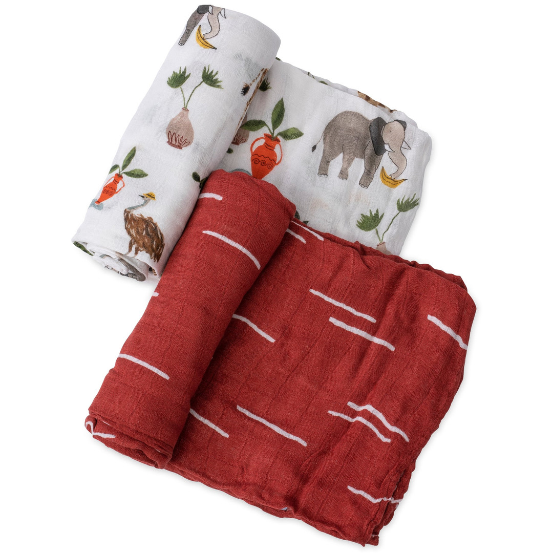 Pucktücher Safari Social 2er-Set