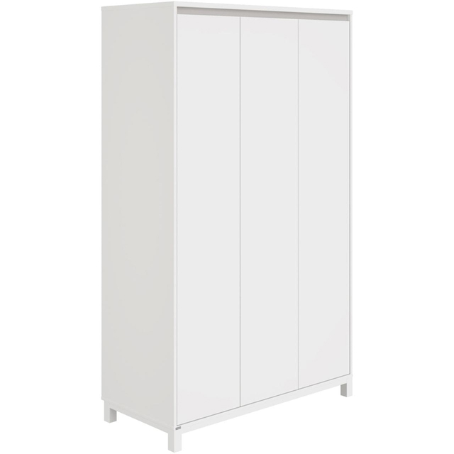 Kleiderschrank Olli 3-türig Grau