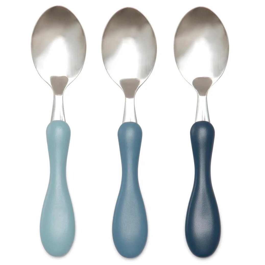 Löffel-Set Puderblau