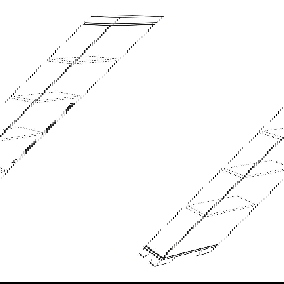 Hochregal Kira Nautik mit Tür links #2