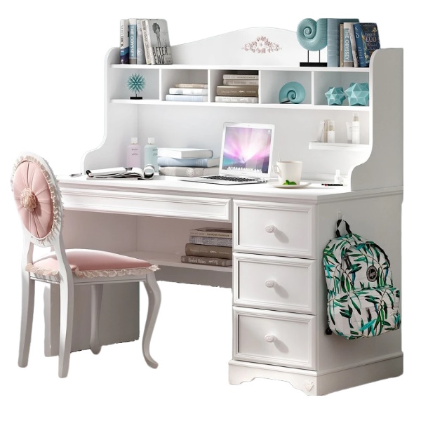 Schreibtisch Rustik mit Aufsatz