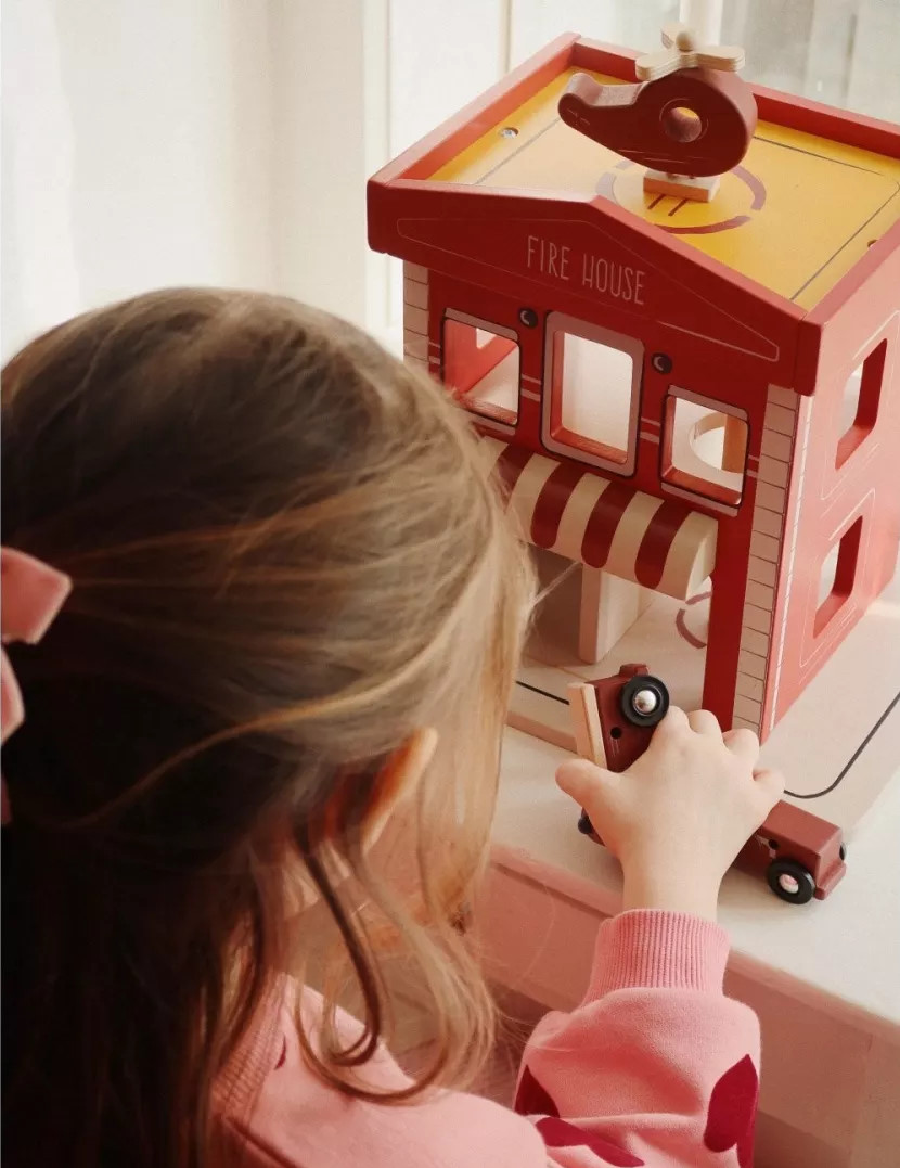 Holzspielzeug Feuerwehr #2