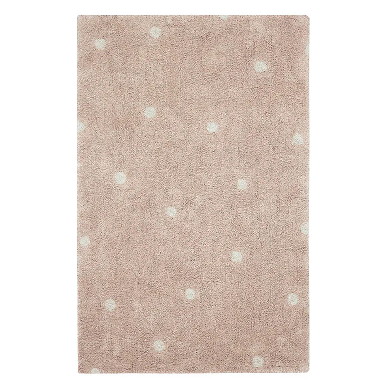 Teppich Mini Dot Rosa