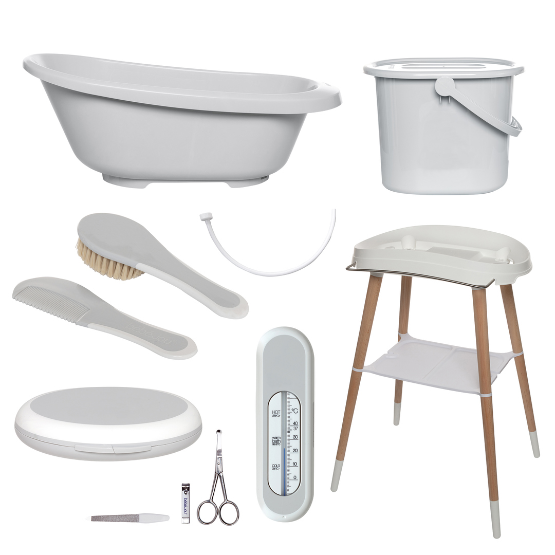 Badeset Sense 7-teilig Light Grey