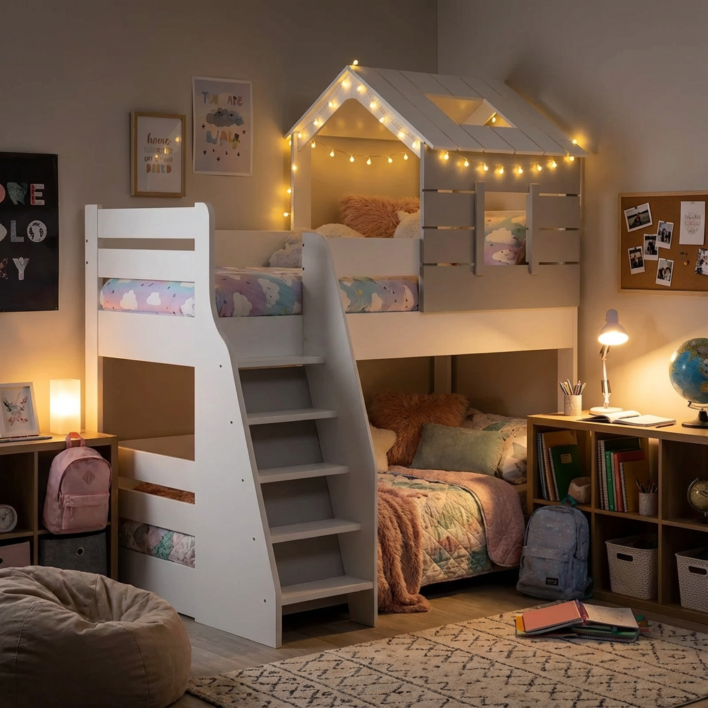 Etagenbett My House Weiss 4