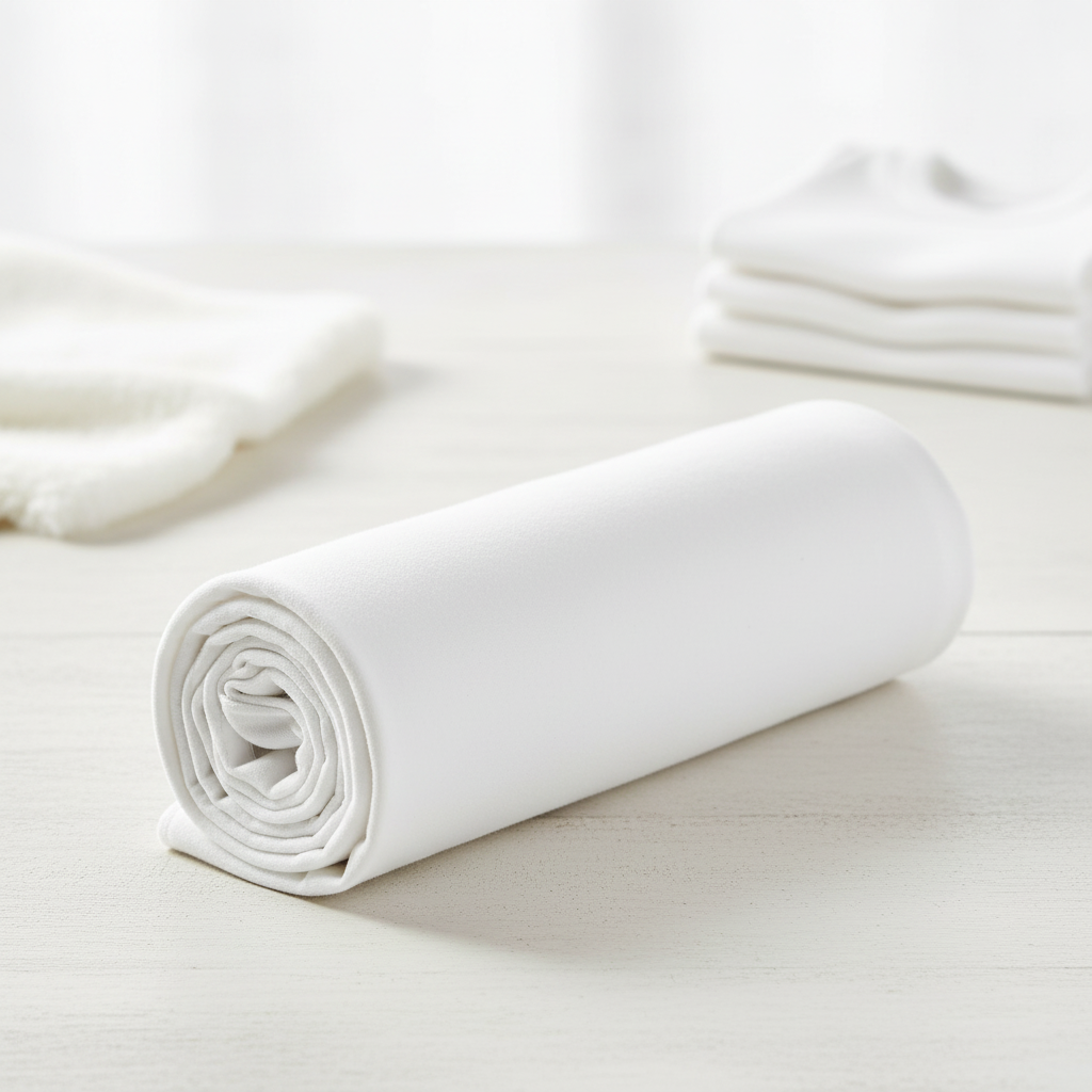 Fixleintuch Jersey Weiss 60 x 120 cm #2