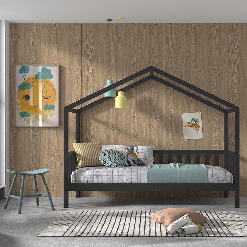 Hausbett Dallas Anthrazit 3