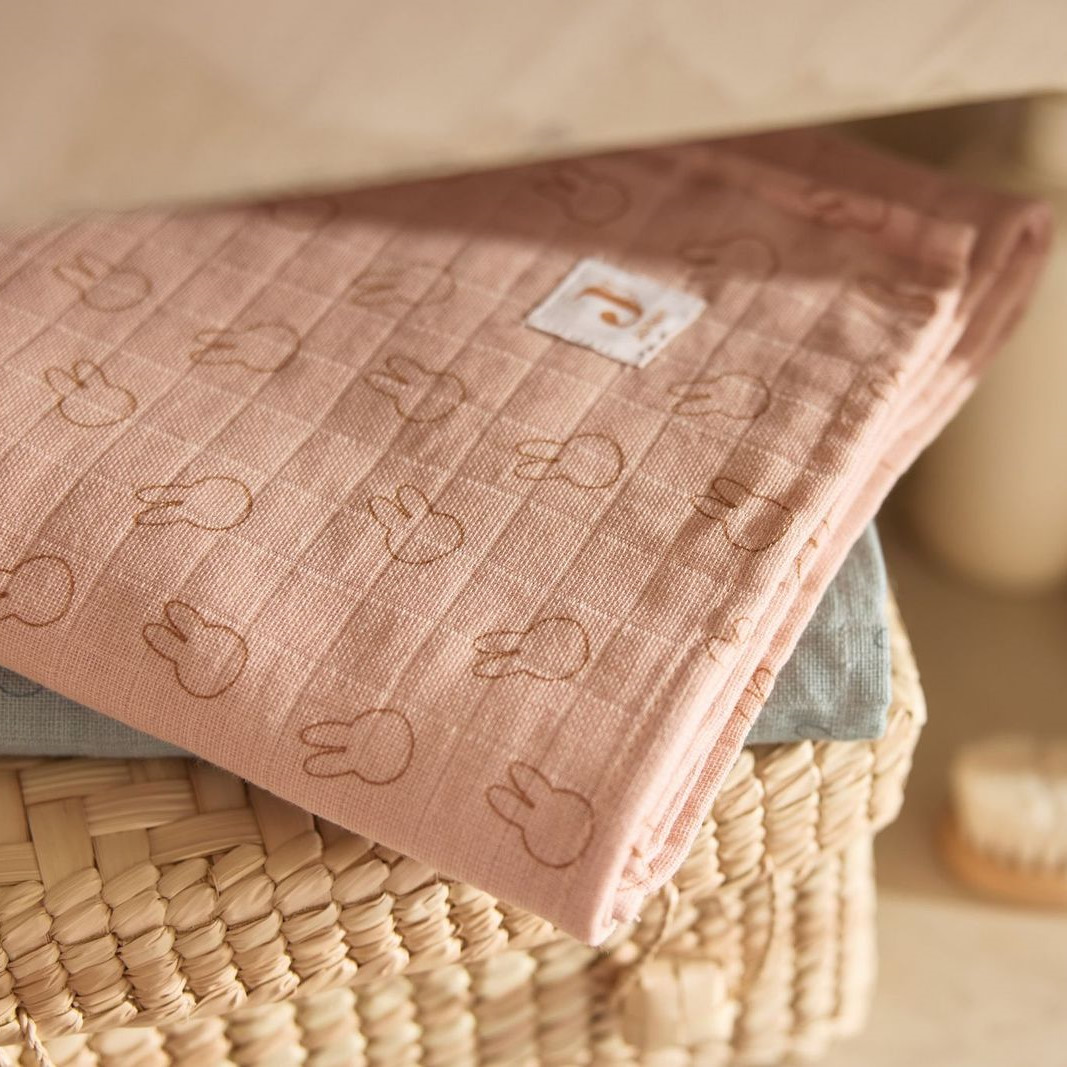 Pucktücher Miffy 2er Set Wild Rose #2