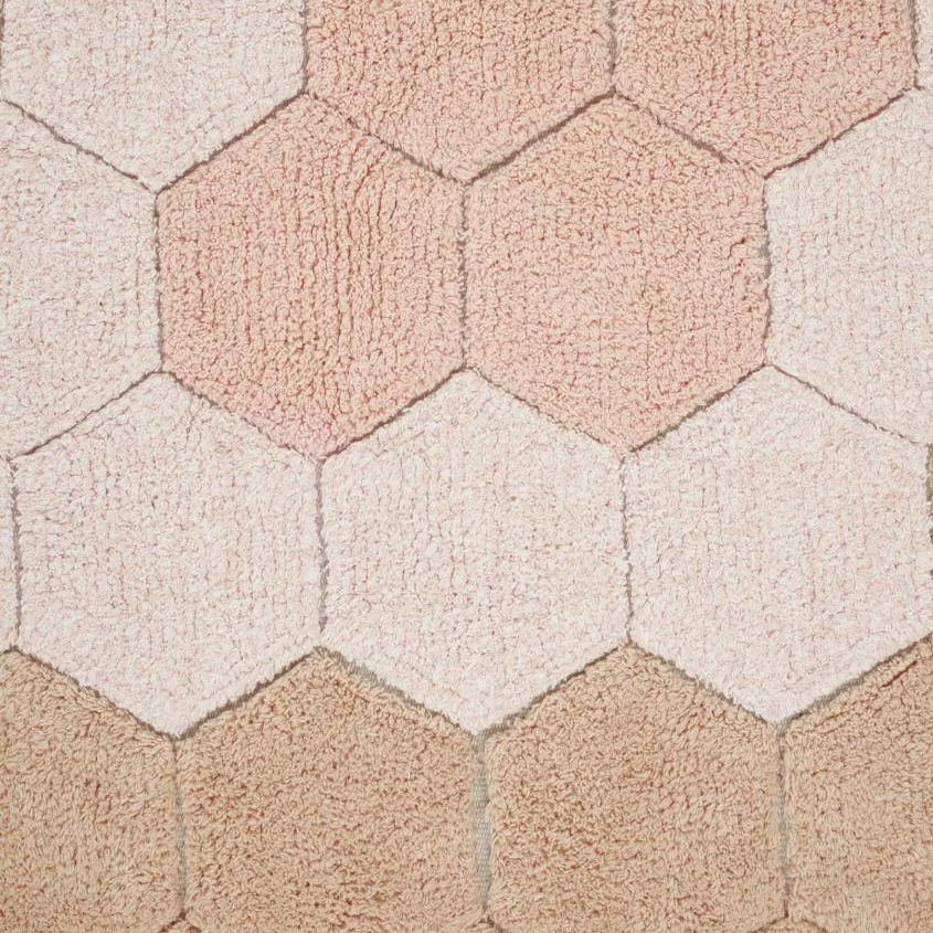 Teppich Honeycomb Rosa 6