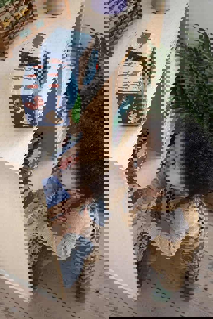 Babystoffblöcke Woodland 4 Stück 4