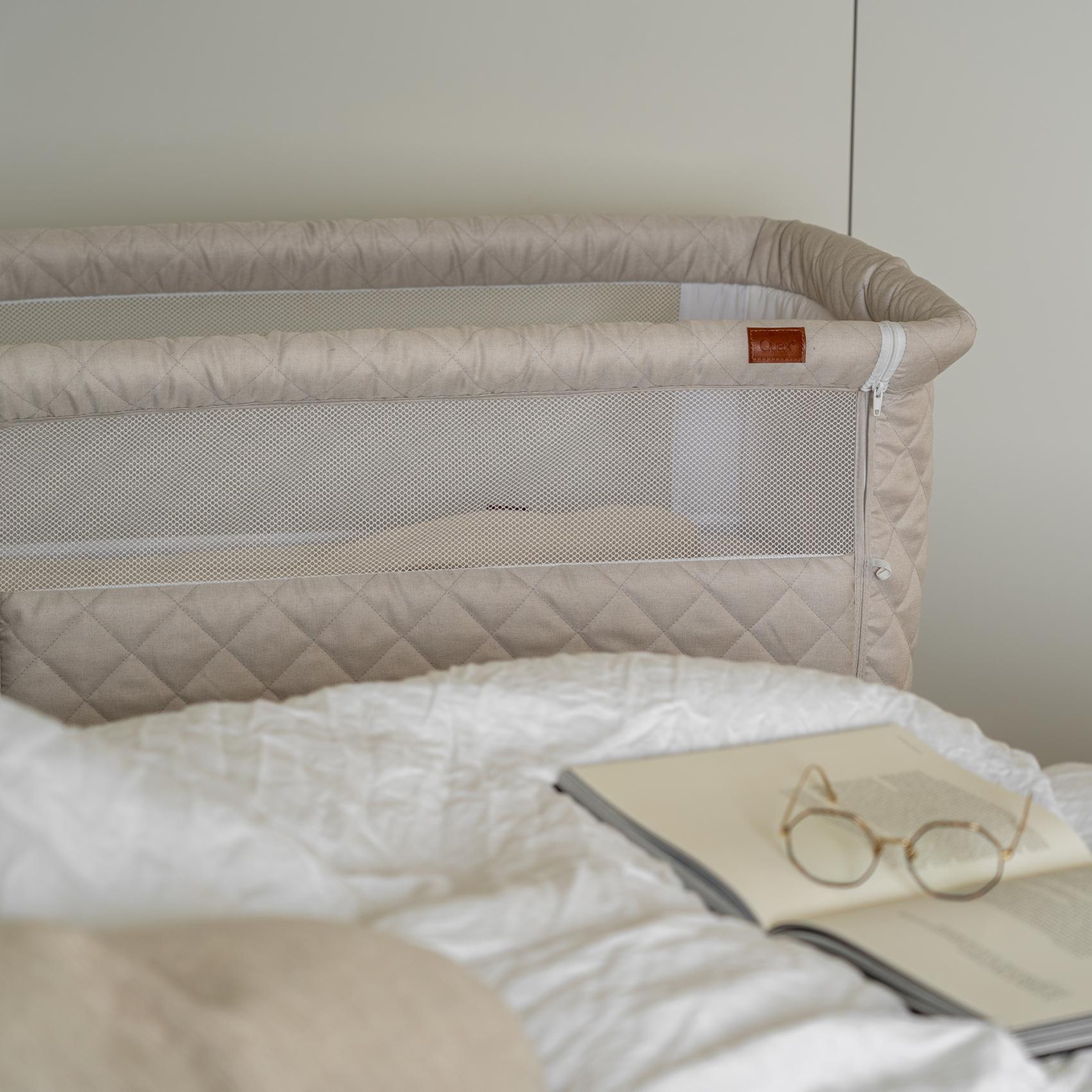 Beistellbett Side-By-Side Natural Clay 4