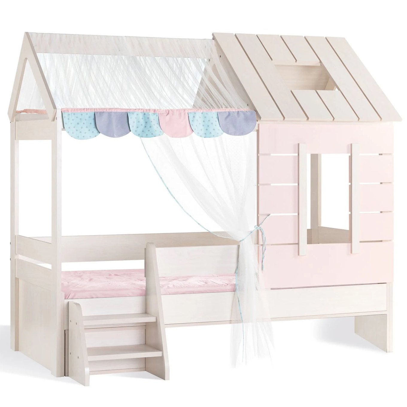 Abenteuerbett My House Pink