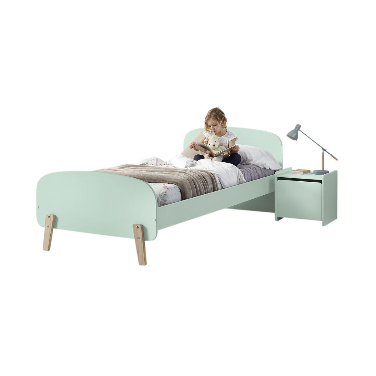 Kinderzimmer Kiddy 2-teilig Set Mint
