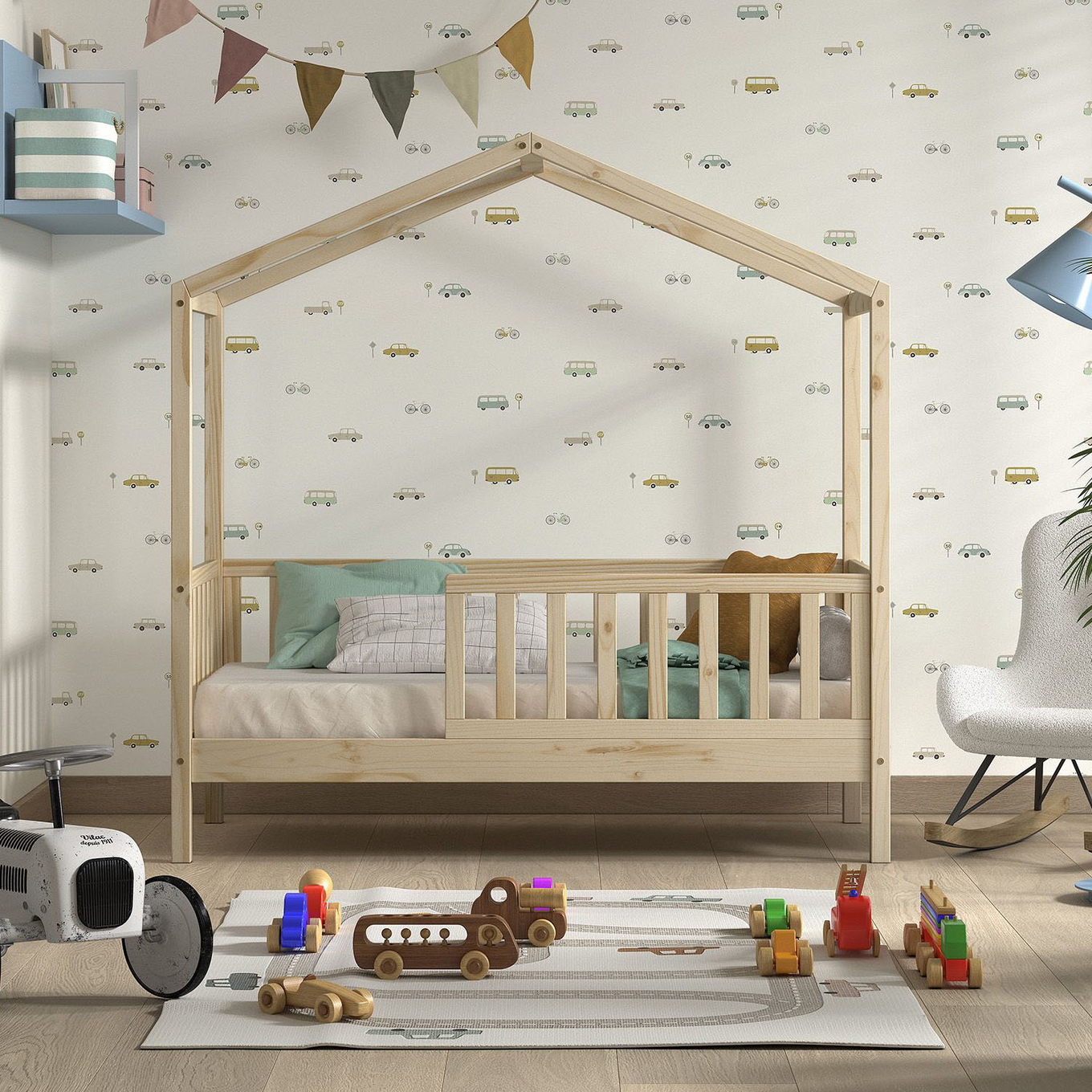 Hausbett Dallas Junior Natur #2