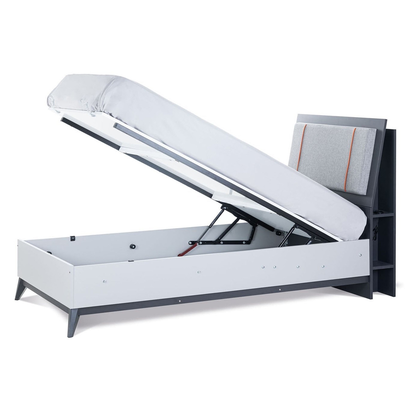 Bett Breda mit Stauraum, 100 x 200 cm #2