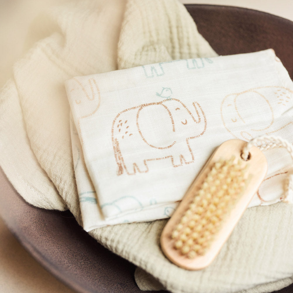 Spucktücher Elephant Tales Klein 3er Set 4