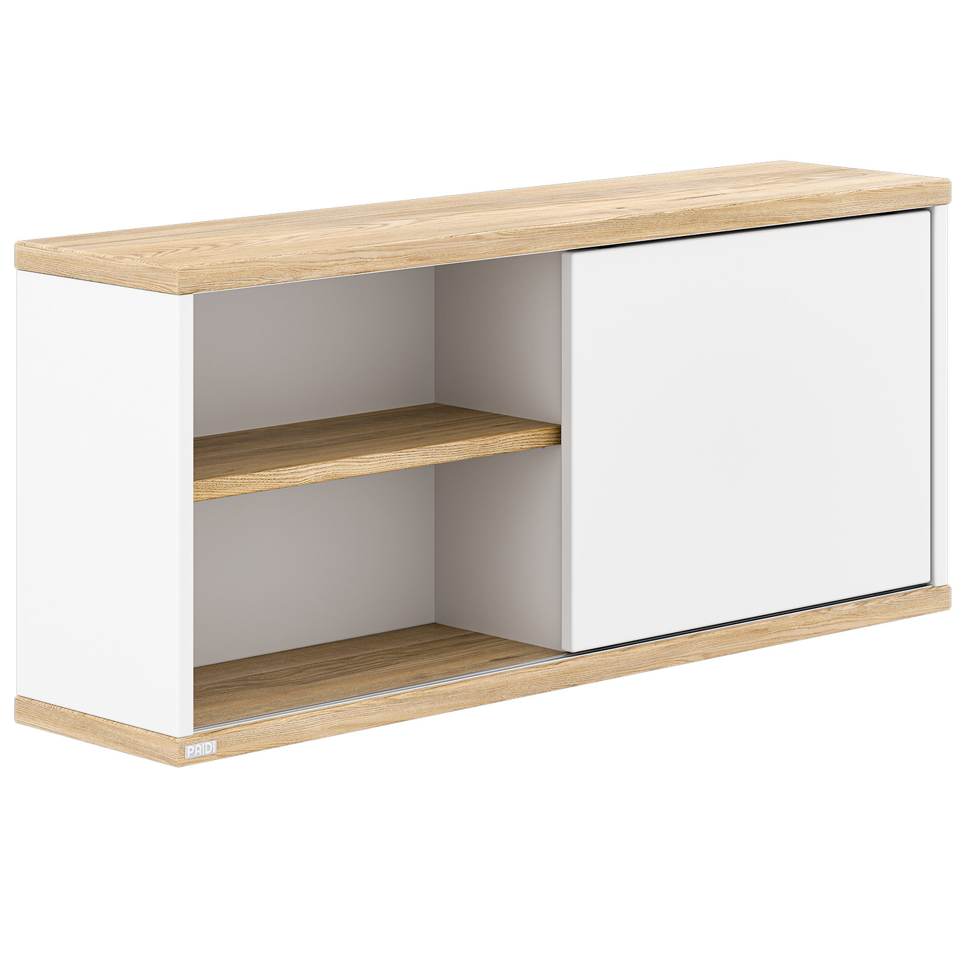 Wandregal Yolanda mit Schiebetür