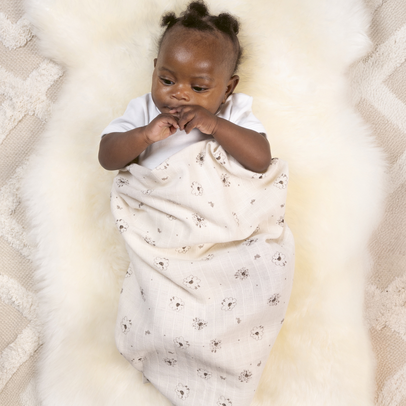 Spucktücher 3er Set Tiny Sheep #2