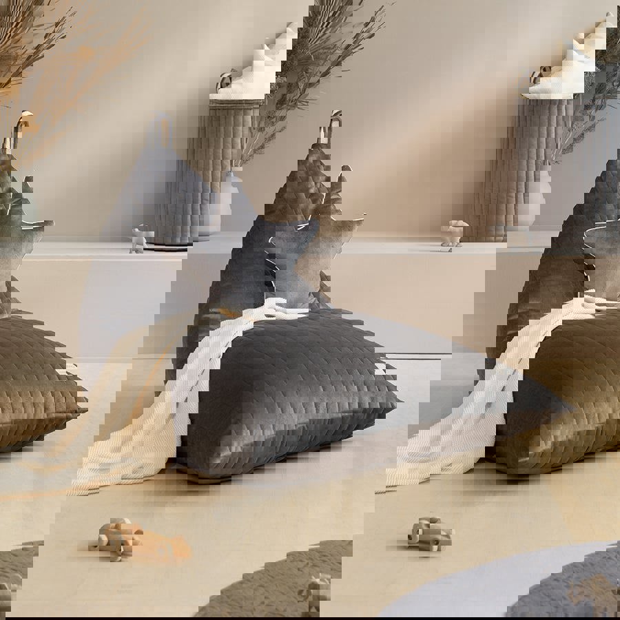 Sitzsack Essaouira Velvet Slate Grau #2