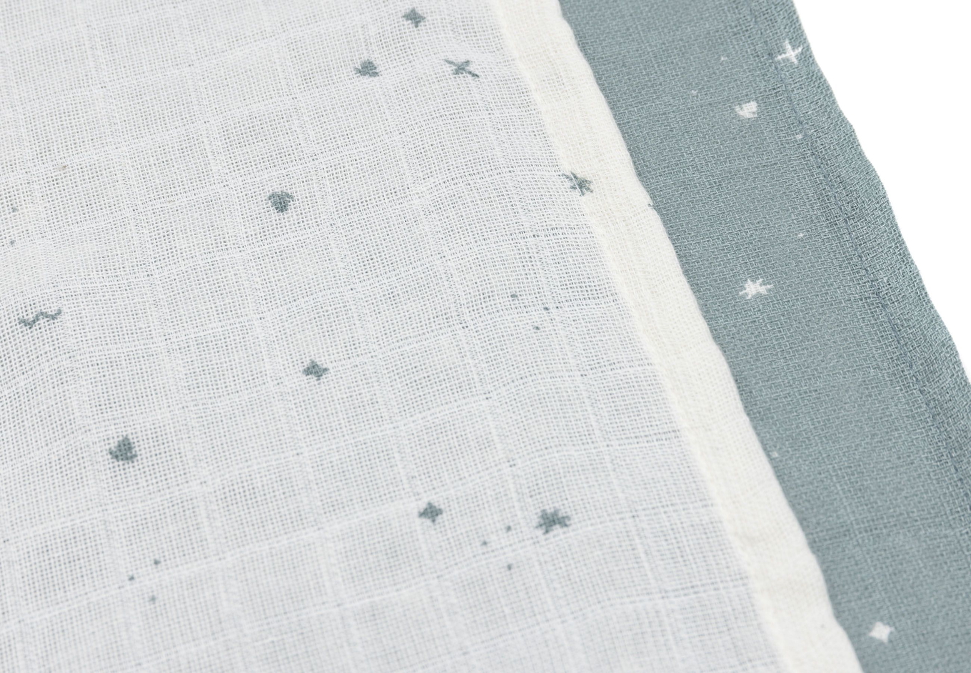 Spucktücher Twinkling 3er Set Grün 3