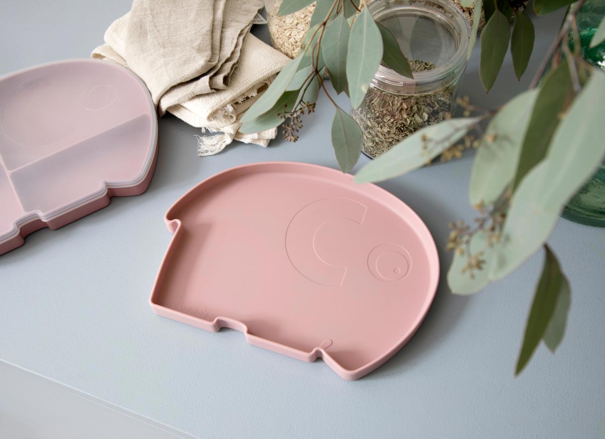 Silikonteller Fanto Blüten Pink #2