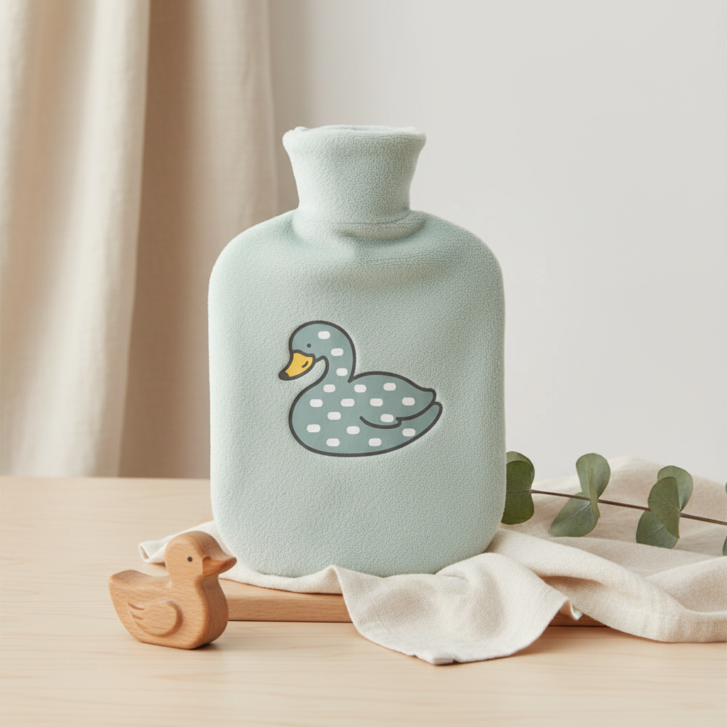 Gummibettflasche mit Frotteeüberzug Sepp #2