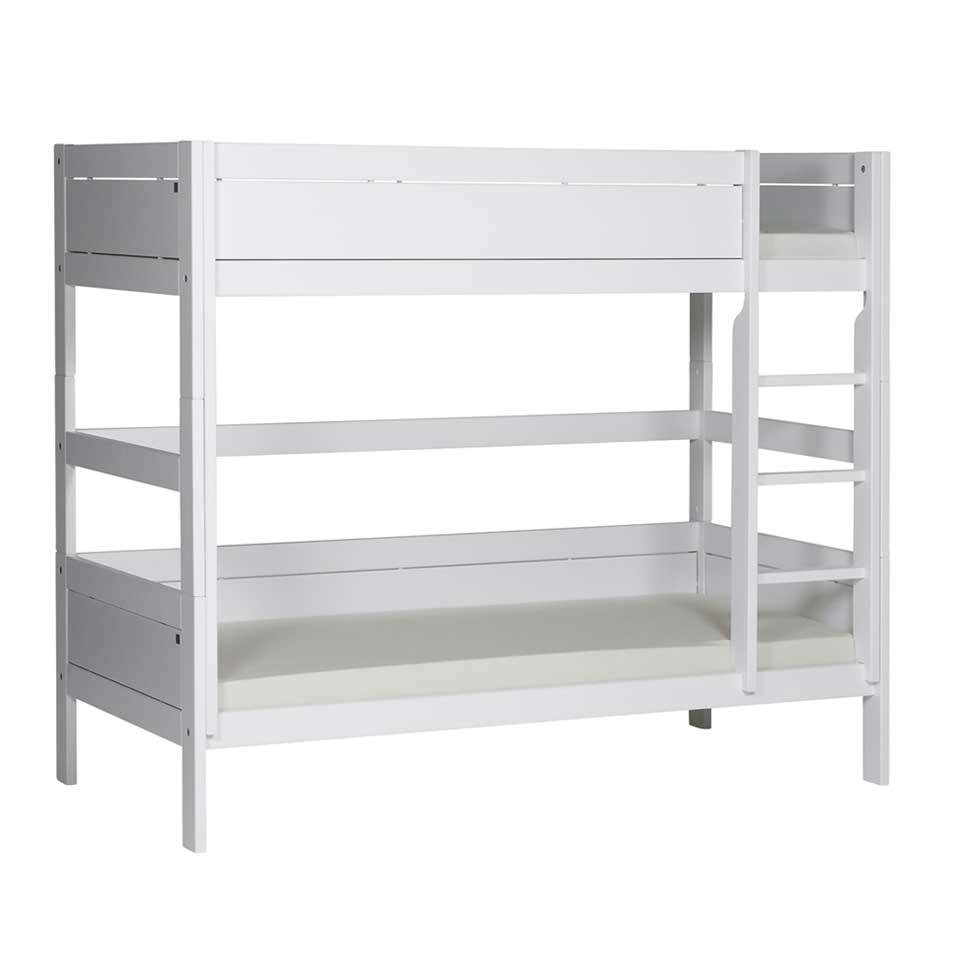 Etagenbett Lifetime Deluxe Lattenrost, Weiss