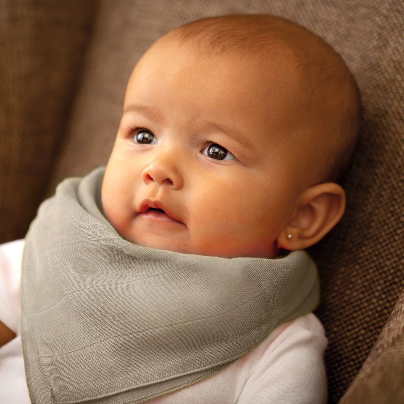 Gaze Spucktuch Uni Beige #2