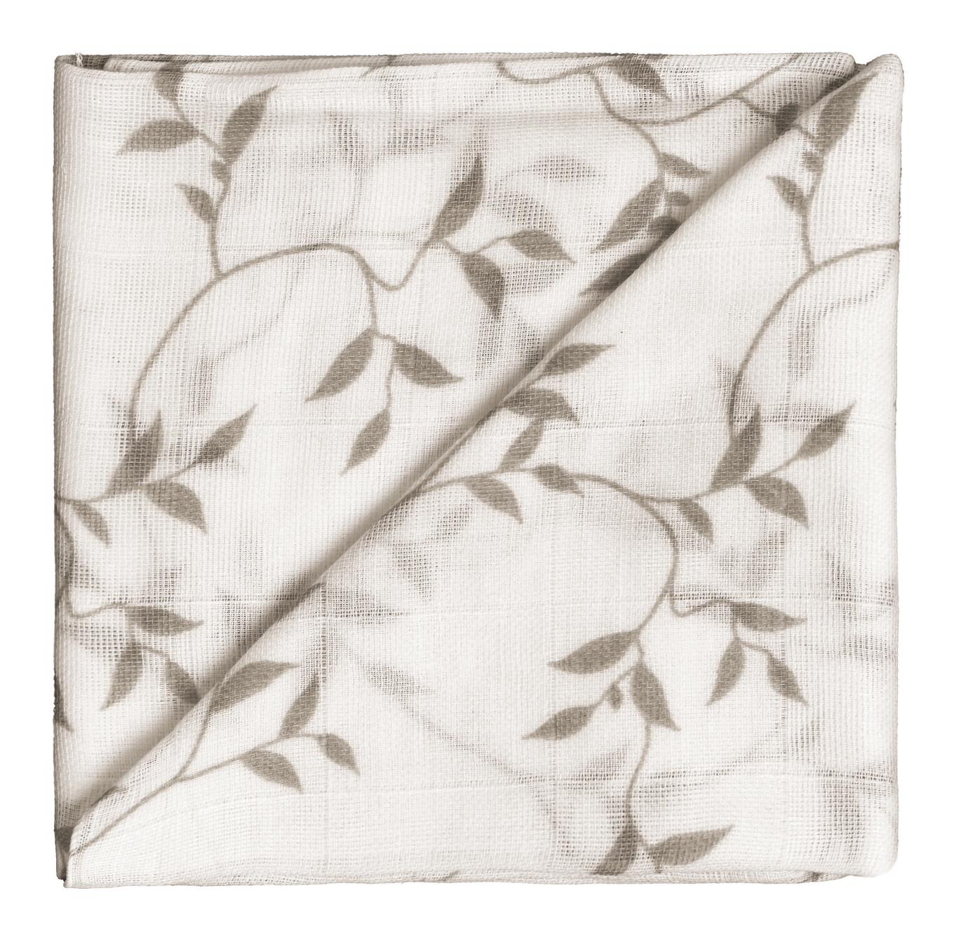 Gaze Spucktuch Stone Leaves