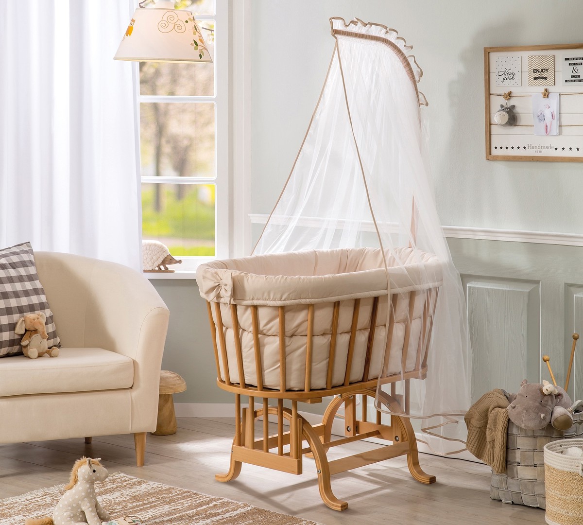 Babywiege Korb Natural #2