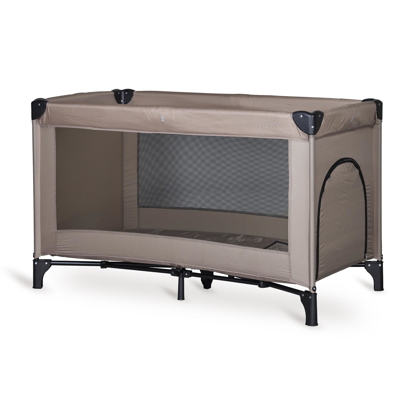 Reisebett Travel mit Öffnung Beige 3