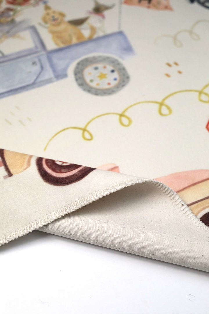 Teppich Hueppi On The Road Girl #2