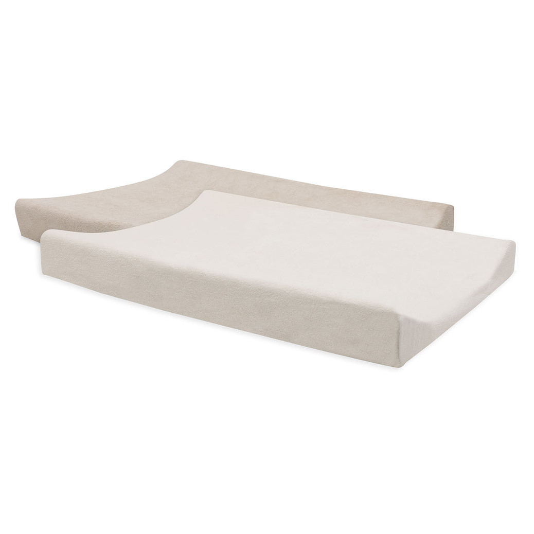 Wickelkissenbezug Frottee Oatmeal/Sand 2er Pack