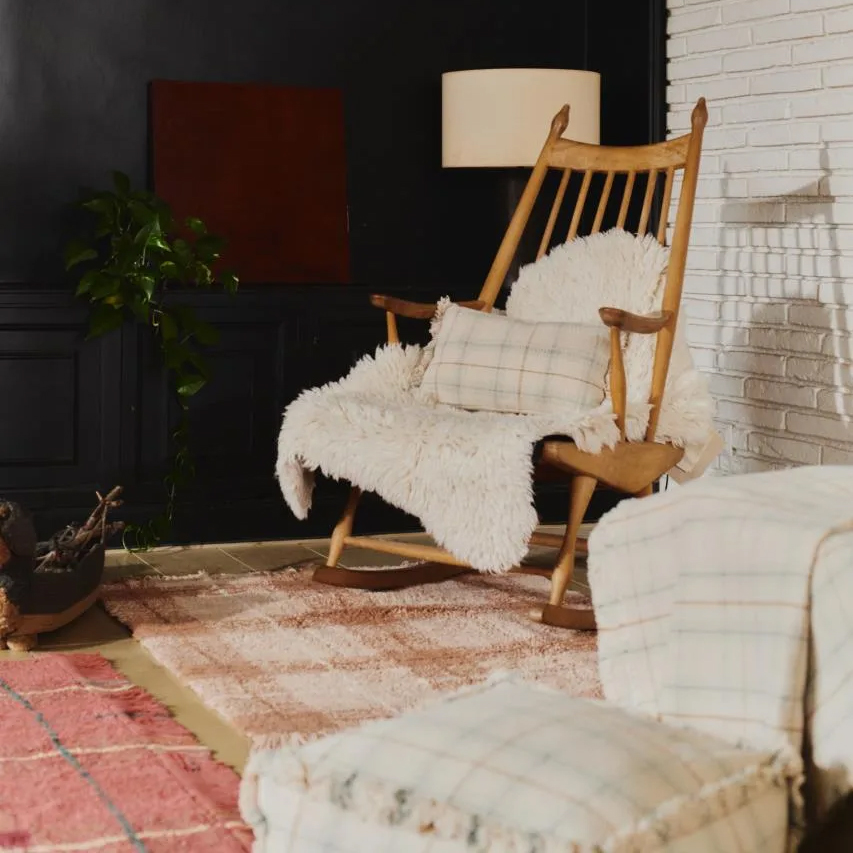 Dekokissen Tartan / Karo Blau 4