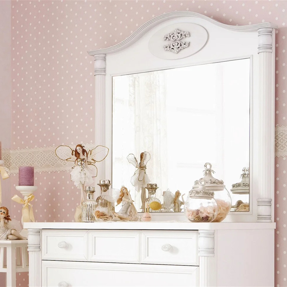 Spiegelaufsatz Romantic für Kommode #2