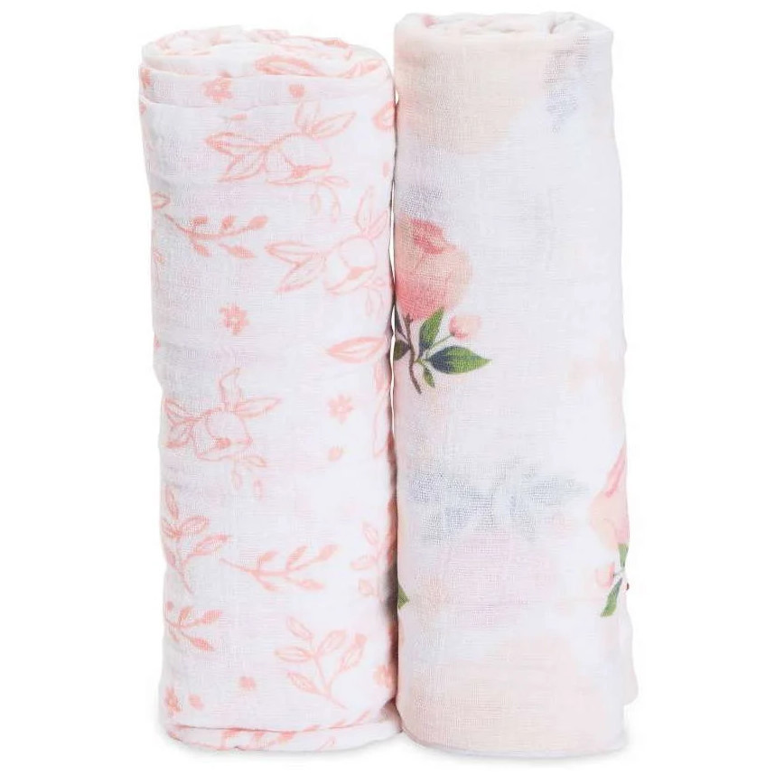 Pucktücher Watercolor Rose 2er-Set