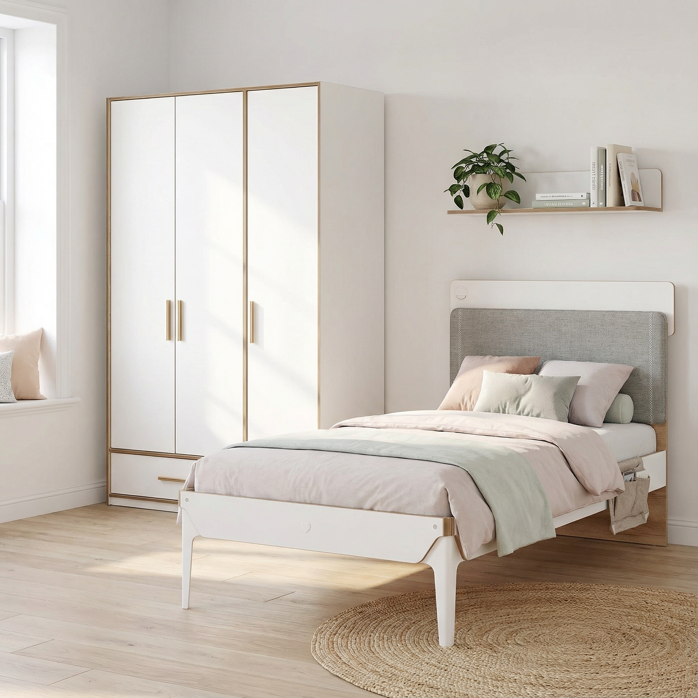 Bett Modera Modern 100 x 200 cm 4